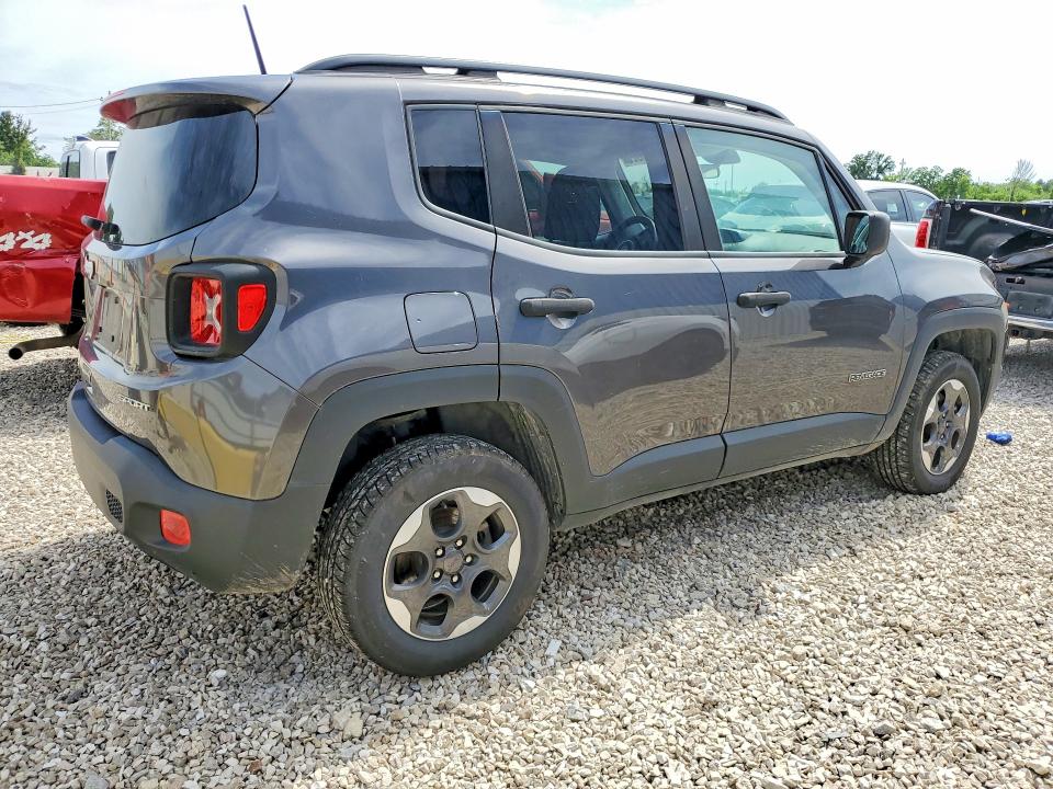 2018 Jeep Renegade მანქანა იყიდება აუქციონზე, vin: ZACCJBAB4JPH35663, აუქციონის ნომერი: 57846926