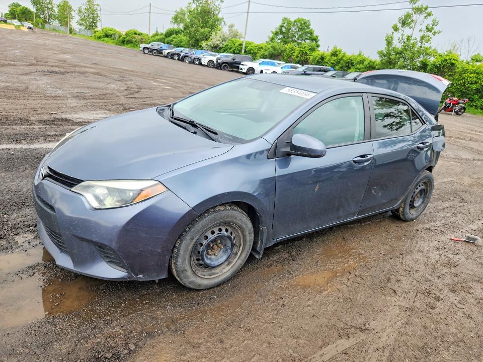 2015 Toyota Corolla მანქანა იყიდება აუქციონზე, vin: 2T1BURHE6FC455869, აუქციონის ნომერი: 58354696