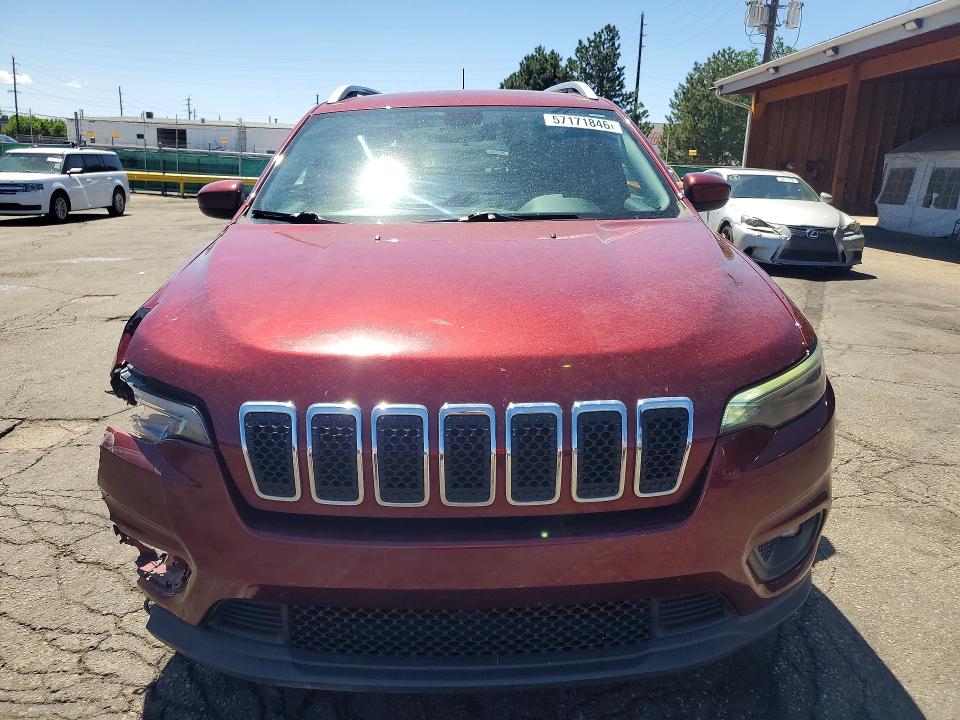 2019 Jeep Cherokee მანქანა იყიდება აუქციონზე, vin: 1C4PJLCB6KD348732, აუქციონის ნომერი: 57171846