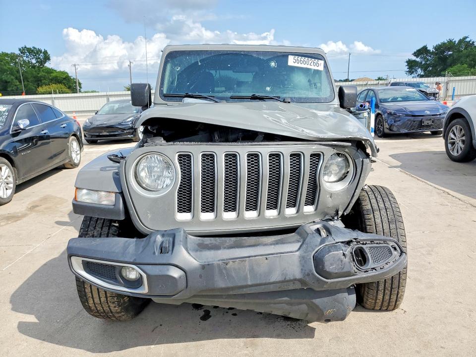 2021 Jeep Wrangler Unlimited მანქანა იყიდება აუქციონზე, vin: 1C4HJXEN8MW645530, აუქციონის ნომერი: 56660266