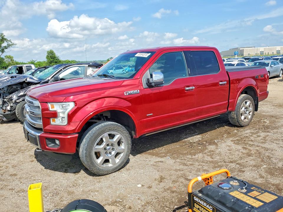 55594816 :رقم المزاد ، 1FTEW1EG5FFA39916 vin ، 2015 Ford F150 مزاد بيع