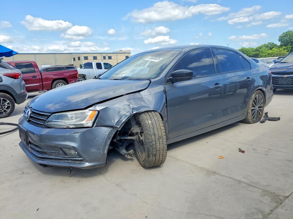 2015 Volkswagen Jetta მანქანა იყიდება აუქციონზე, vin: 3VWD17AJ7FM347939, აუქციონის ნომერი: 55680626