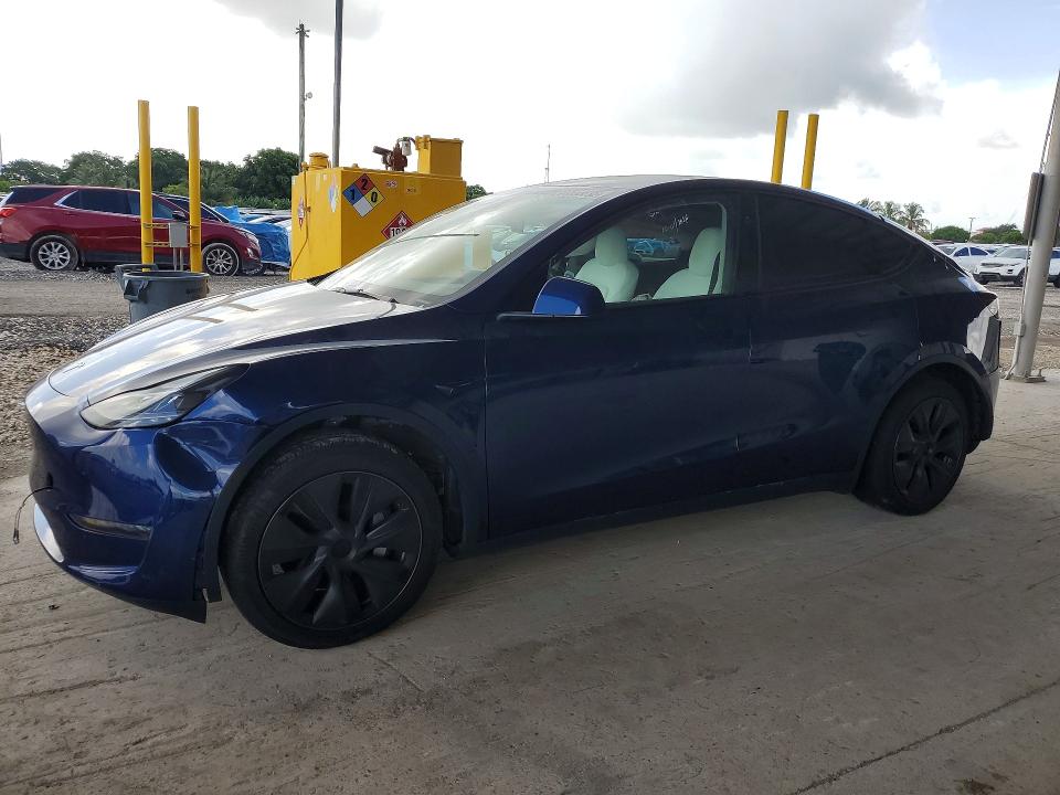 Продажа на аукционе авто 2025 Tesla Model Y, vin: 7SAYGDED8SF234606, номер лота: 58555636
