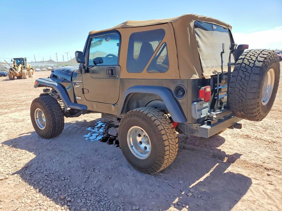 Продаж на аукціоні авто 1999 Jeep Wrangler / Tj, vin: 1J4FY19S0XP403176, номер лоту: 56328196