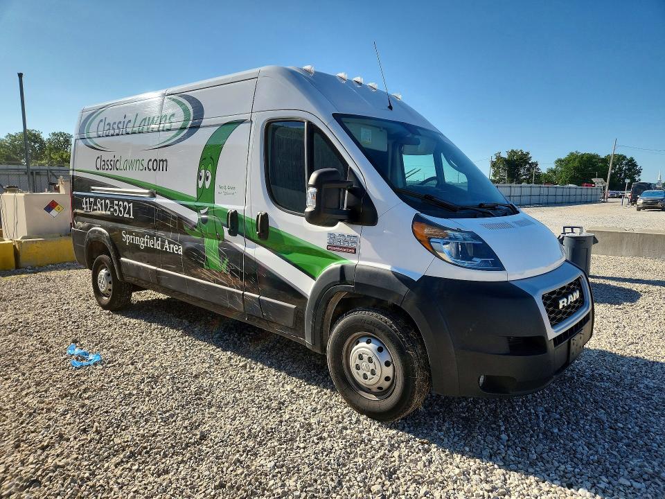 57716036 :رقم المزاد ، 3C6TRVDGXLE110208 vin ، 2020 Ram Promaster 2500 مزاد بيع