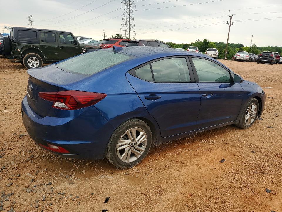 55401386 :رقم المزاد ، 5NPD84LF7KH461025 vin ، 2019 Hyundai Elantra مزاد بيع