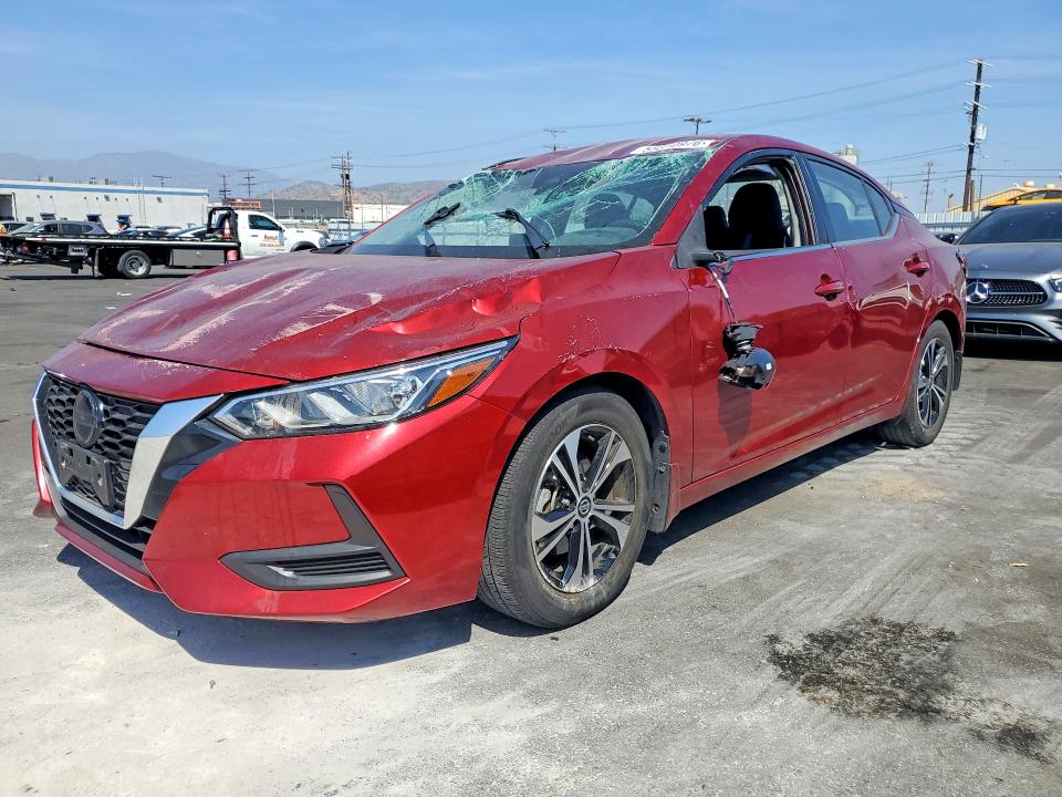 Продаж на аукціоні авто 2021 Nissan Sentra, vin: 3N1AB8CV3MY221174, номер лоту: 55810976