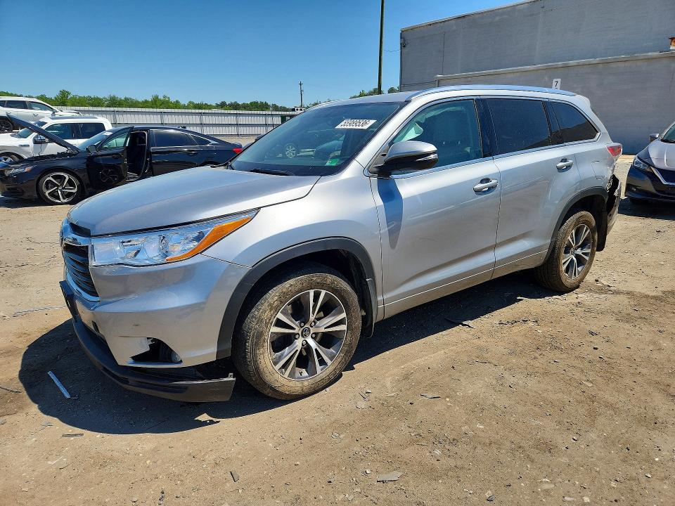 2016 Toyota Highlander მანქანა იყიდება აუქციონზე, vin: 5TDJKRFH6GS288890, აუქციონის ნომერი: 55989536