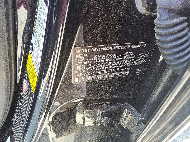 58625236 :رقم المزاد ، 5UXWX7C54E0E79165 vin ، 2014 Bmw X3 مزاد بيع