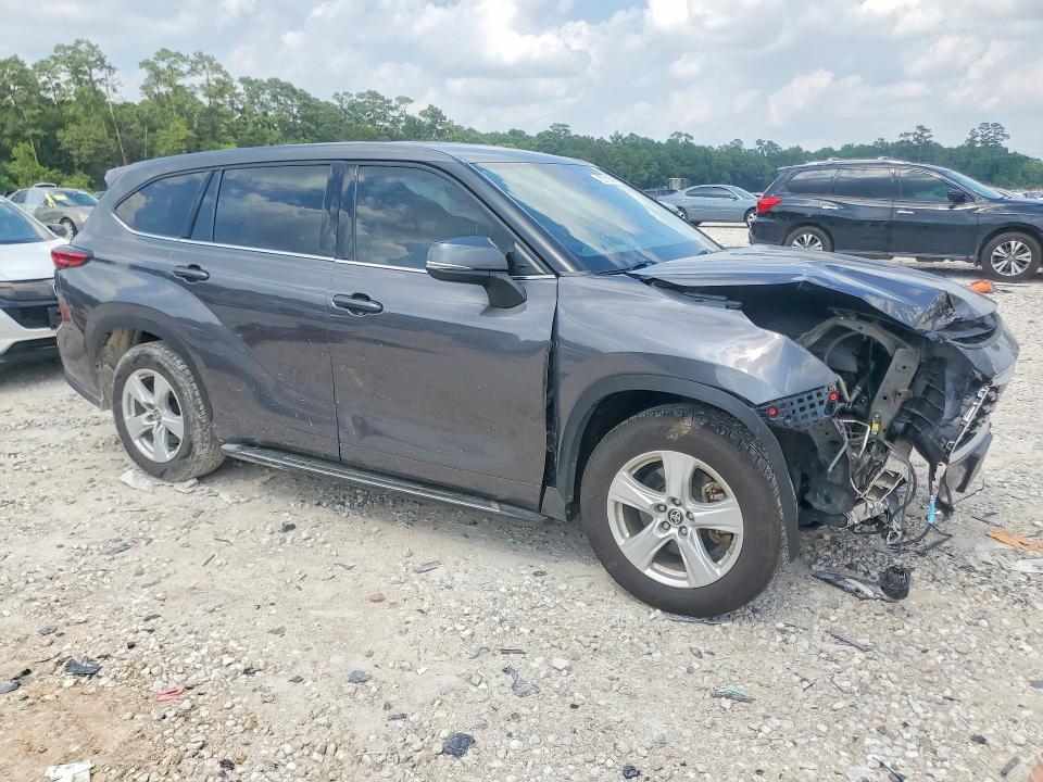 2021 Toyota Highlander მანქანა იყიდება აუქციონზე, vin: 5TDZZRAHXMS049618, აუქციონის ნომერი: 57713816