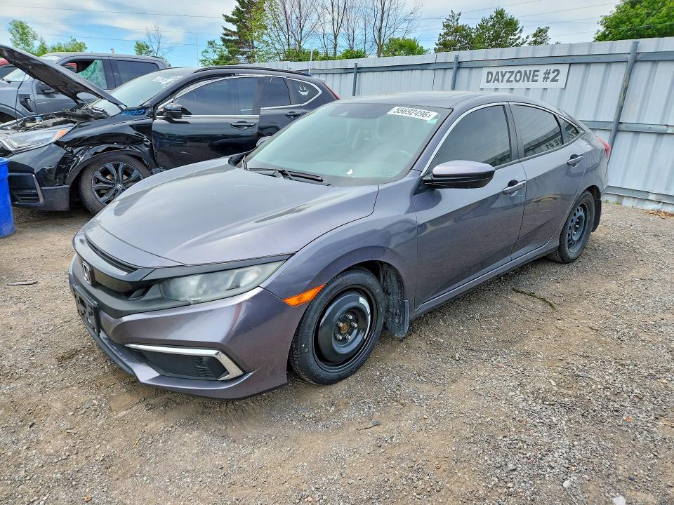 2019 Honda Civic მანქანა იყიდება აუქციონზე, vin: 2HGFC2F70KH009184, აუქციონის ნომერი: 55692496