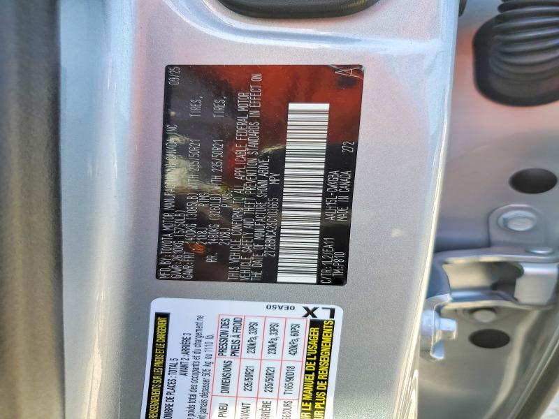 57246226 :رقم المزاد ، 2T2BBMCA2SC103665 vin ، 2025 Lexus Rx 350h مزاد بيع