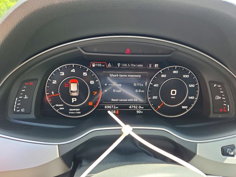 57082536 :رقم المزاد ، WA1LHAF76KD030030 vin ، 2019 Audi Q7 مزاد بيع