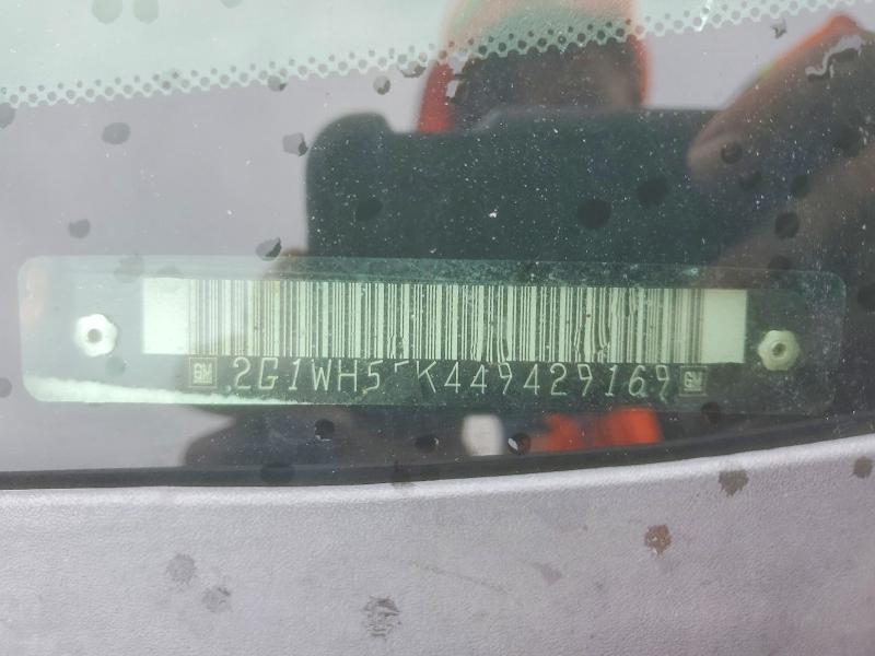 2004 Chevrolet Impala მანქანა იყიდება აუქციონზე, vin: 2G1WH55K449429169, აუქციონის ნომერი: 56941406