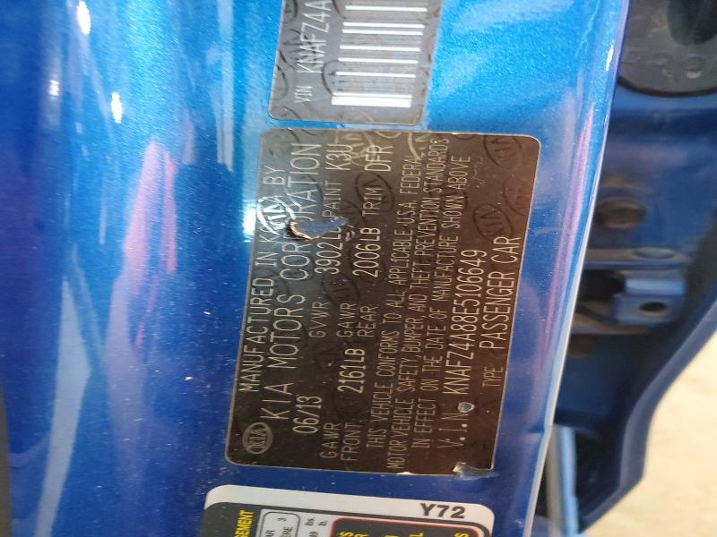 Aukcja sprzedaży 2014 Kia Forte, vin: KNAFZ4A88E5106649, numer aukcji: 55718366