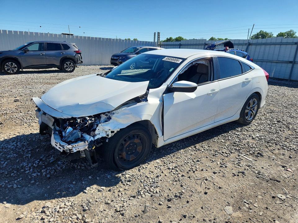 Продаж на аукціоні авто 2017 Honda Civic, vin: 19XFC2F56HE232007, номер лоту: 58358006