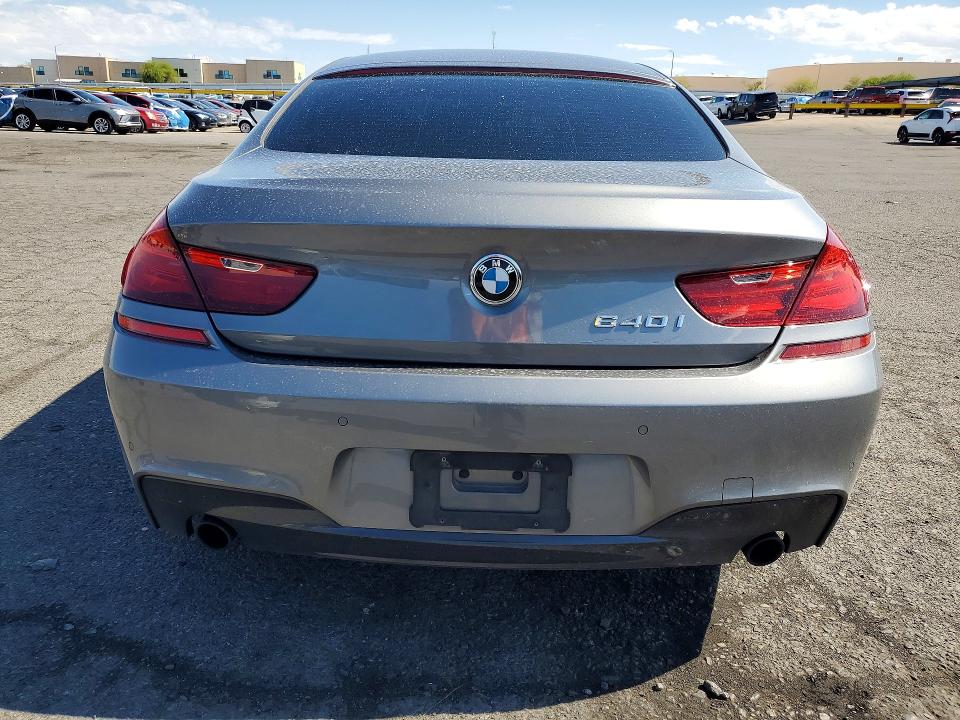 2014 Bmw 640 მანქანა იყიდება აუქციონზე, vin: WBA6A0C51ED317619, აუქციონის ნომერი: 58596136