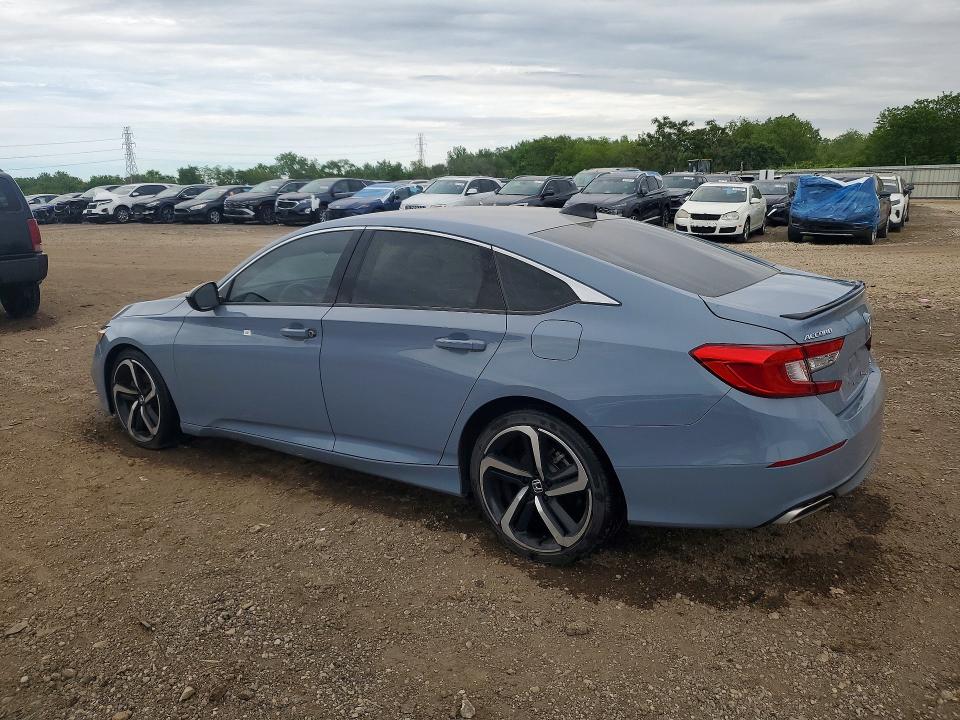 55590756 :رقم المزاد ، 1HGCV1F32NA083763 vin ، 2022 Honda Accord مزاد بيع
