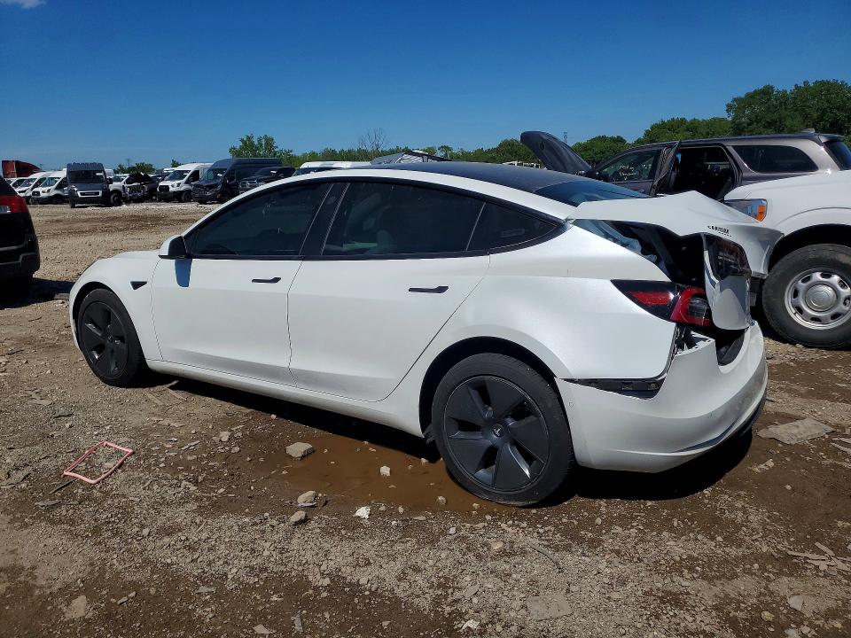 Aukcja sprzedaży 2022 Tesla Model 3, vin: 5YJ3E1EA7NF105021, numer aukcji: 57943806