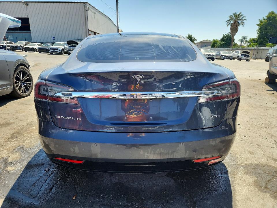2017 Tesla Model S მანქანა იყიდება აუქციონზე, vin: 5YJSA1E27HF187787, აუქციონის ნომერი: 51377646