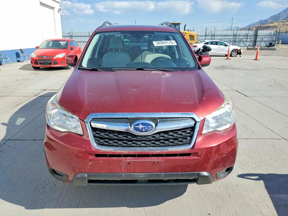 58969176 :رقم المزاد ، JF2SJAGC7FH828473 vin ، 2015 Subaru Forester مزاد بيع