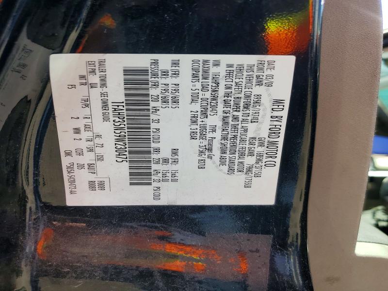 Продажа на аукционе авто 2009 Ford Focus, vin: 1FAHP35N59W230475, номер лота: 56665546