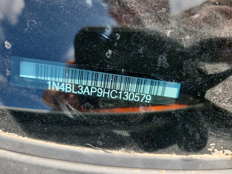 55550996 :رقم المزاد ، 1N4BL3AP9HC130579 vin ، 2017 Nissan Altima مزاد بيع