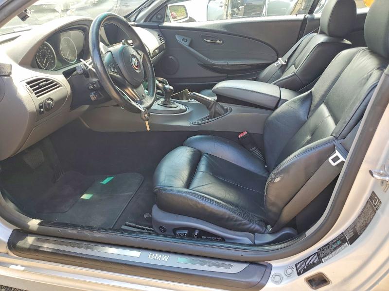 2004 Bmw 645 მანქანა იყიდება აუქციონზე, vin: WBAEK734X4B260601, აუქციონის ნომერი: 57234256