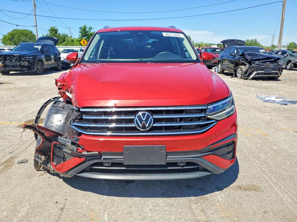 58315246 :رقم المزاد ، 3VVMB7AX1PM067828 vin ، 2023 Volkswagen Tiguan مزاد بيع