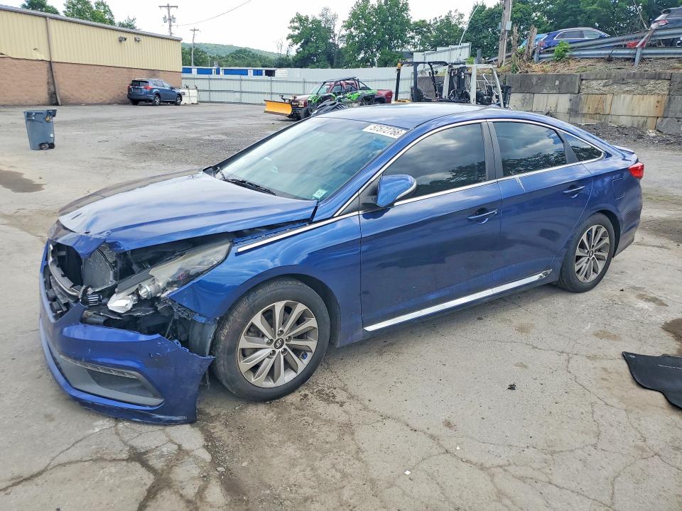 2015 Hyundai Sonata მანქანა იყიდება აუქციონზე, vin: 5NPE34AF1FH024326, აუქციონის ნომერი: 57572766