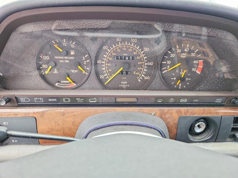 Продаж на аукціоні авто 1991 Mercedes-benz 560, vin: WDBCA39E5MA557687, номер лоту: 59537996