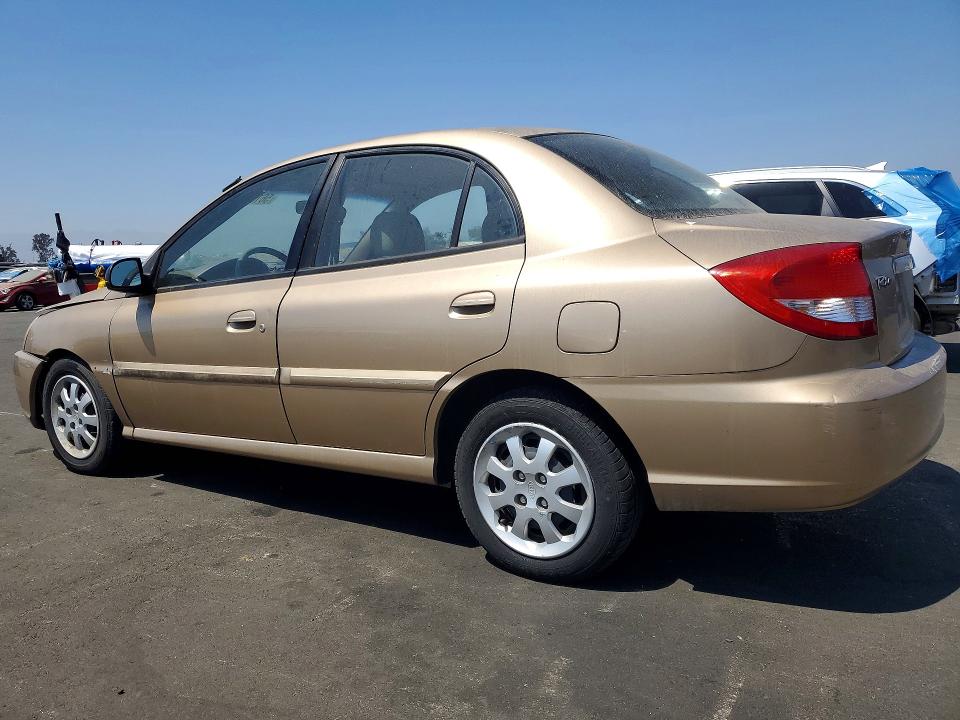 2005 Kia Rio მანქანა იყიდება აუქციონზე, vin: KNADC125556399027, აუქციონის ნომერი: 56168836