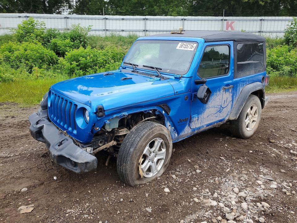 Aukcja sprzedaży 2022 Jeep Wrangler, vin: 1C4GJXAGXNW223148, numer aukcji: 58155716
