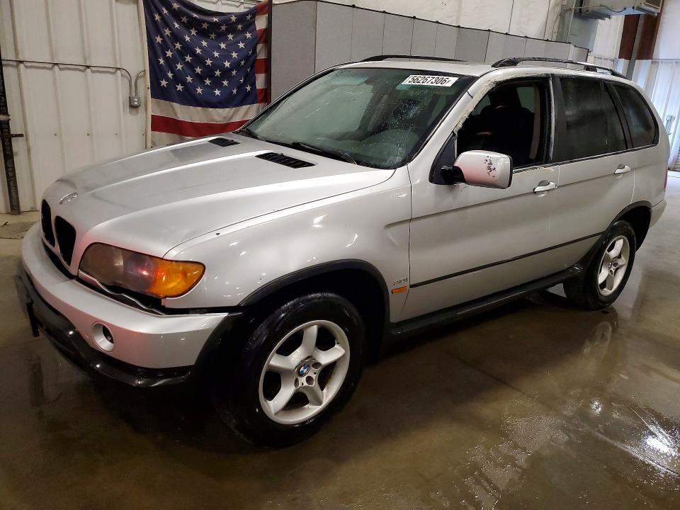 2002 Bmw X5 მანქანა იყიდება აუქციონზე, vin: 5UXFA53532LP35888, აუქციონის ნომერი: 56267306