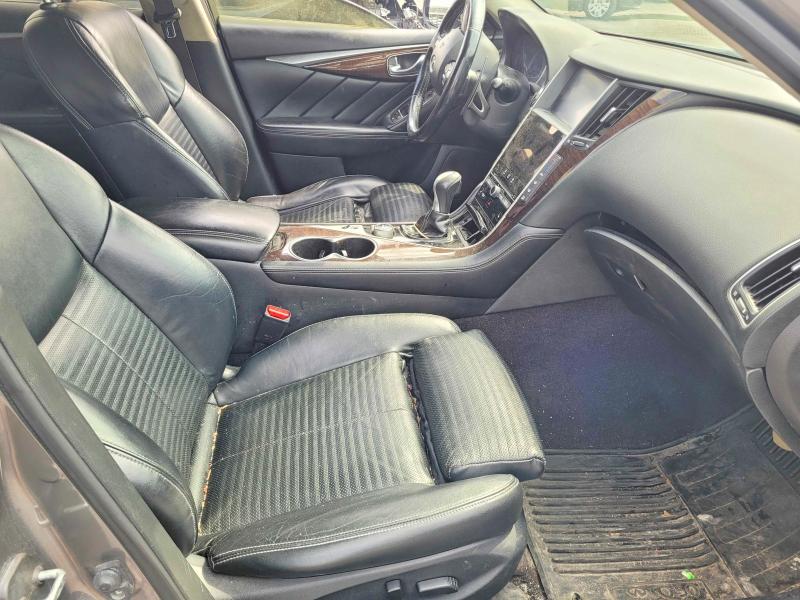 57654686 :رقم المزاد ، JN1BV7AR3FM390032 vin ، 2015 Infiniti Q50 مزاد بيع