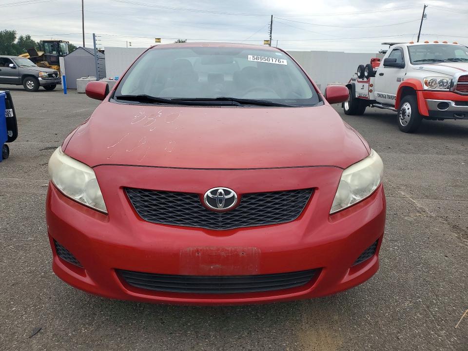 Auction sale of the 2009 Toyota Corolla, vin: JTDBL40E099076278, lot number: 58950176