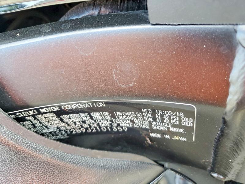 Aukcja sprzedaży 2018 Suzuki Gsx1300, vin: JS1GX72B9J2101359, numer aukcji: 55380456