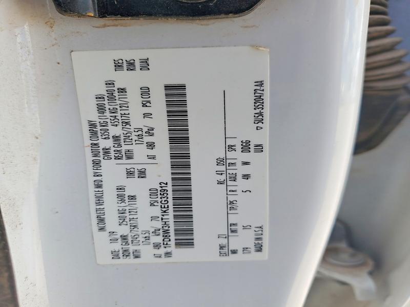 Продажа на аукционе авто 2019 Ford F350, vin: 1FD8W3HT1KEG35912, номер лота: 55738566