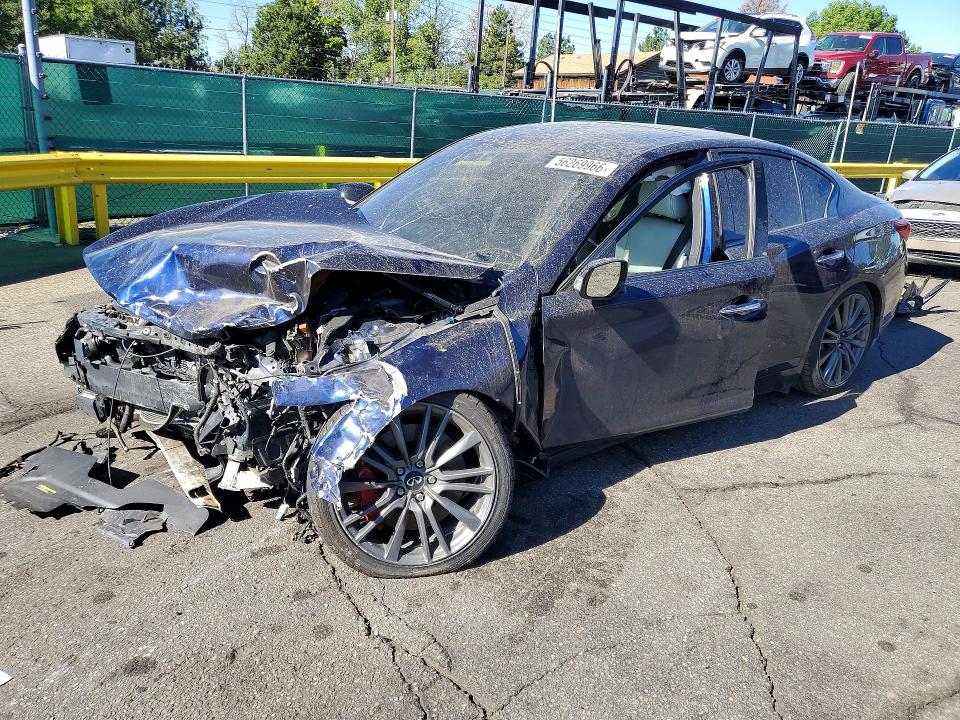 56269966 :رقم المزاد ، JN1FV7DR3MM880190 vin ، 2021 Infiniti Q50 مزاد بيع
