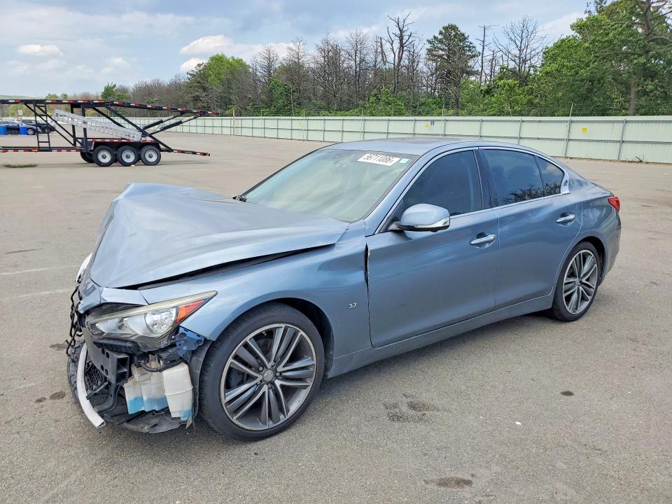 Продажа на аукционе авто 2014 Infiniti Q50, vin: JN1BV7AR5EM682635, номер лота: 56711086