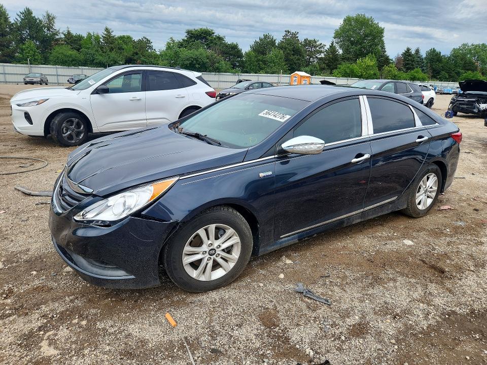 2014 Hyundai Sonata მანქანა იყიდება აუქციონზე, vin: 5NPEB4ACXEH854794, აუქციონის ნომერი: 56414276