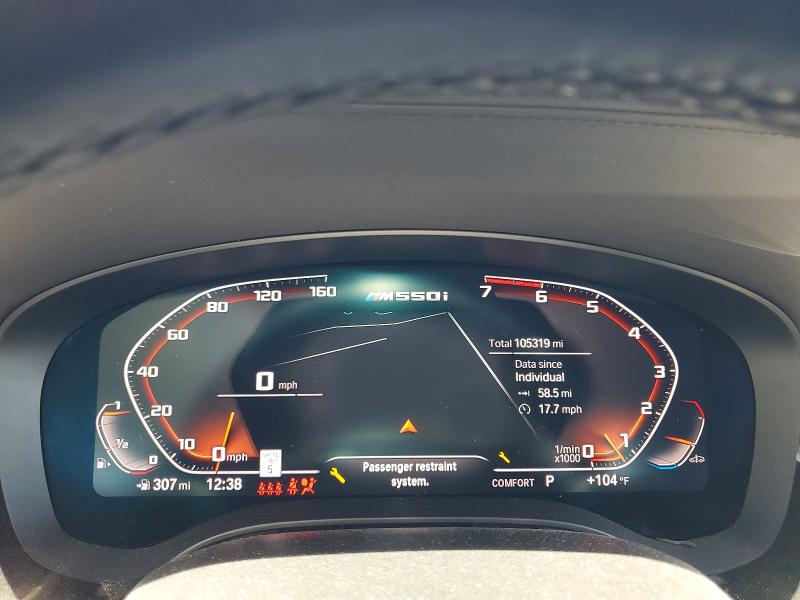 Aukcja sprzedaży 2020 Bmw M550xi, vin: WBAJS7C01LBN96244, numer aukcji: 57590666