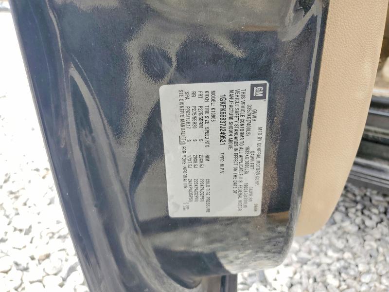 58260936 :رقم المزاد ، 1GKFK66837J249521 vin ، 2007 Gmc Yukon Xl مزاد بيع