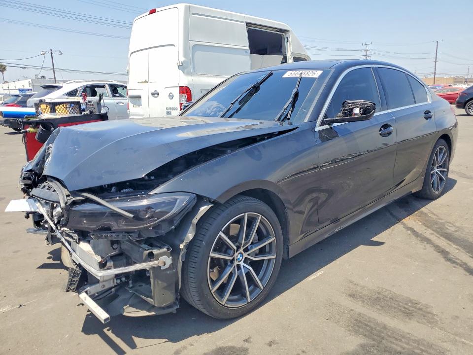 2021 Bmw 330i მანქანა იყიდება აუქციონზე, vin: 3MW5R1J08M8B59261, აუქციონის ნომერი: 55648826
