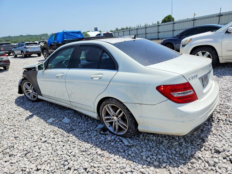 2012 Mercedes-benz C მანქანა იყიდება აუქციონზე, vin: WDDGF8BB2CR239520, აუქციონის ნომერი: 85987325