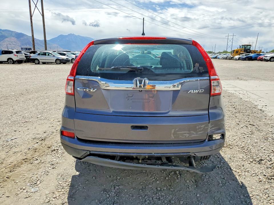 59378256 :رقم المزاد ، 5J6RM4H35GL140940 vin ، 2016 Honda Cr-v مزاد بيع