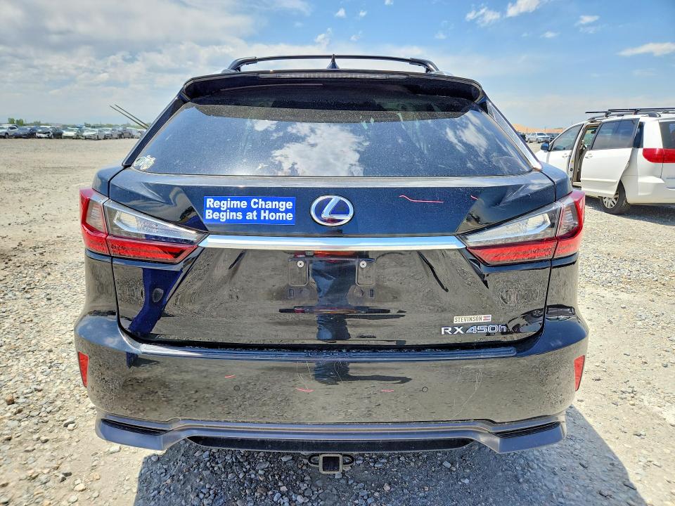 55918776 :رقم المزاد ، 2T2BGMCA9HC009745 vin ، 2017 Lexus Rx 450h مزاد بيع