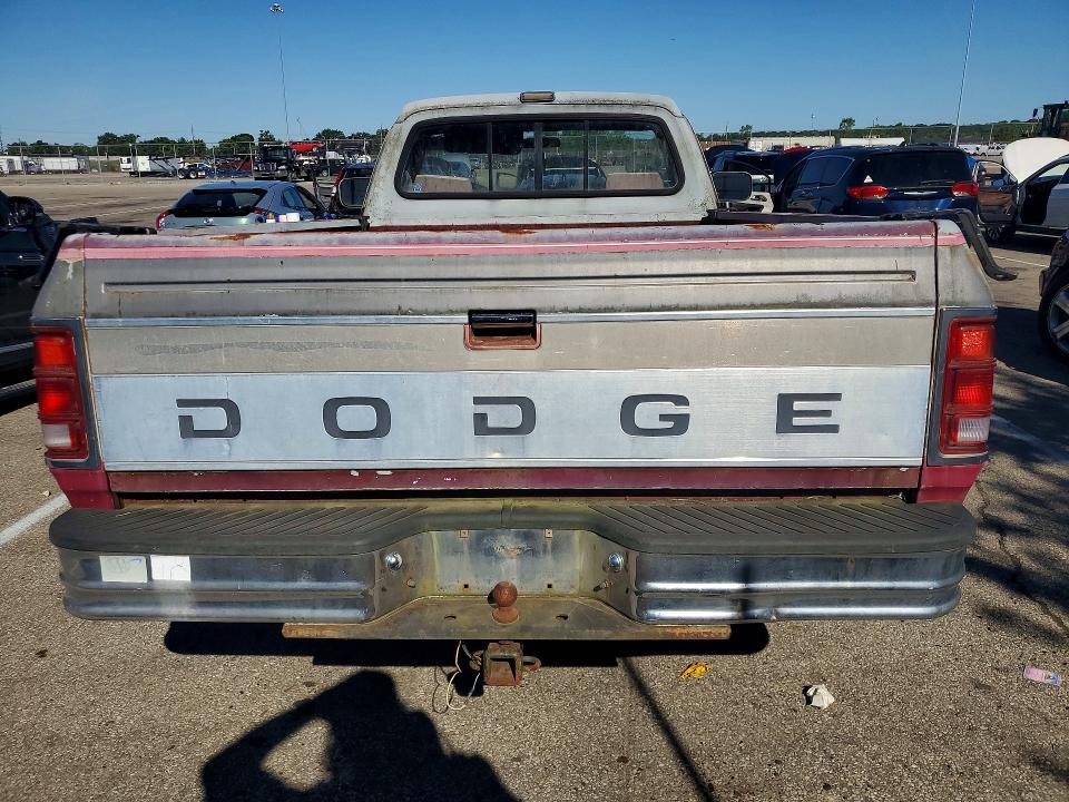 Продажа на аукционе авто 1992 Dodge D-series, vin: 1B7JE26Z5NS624069, номер лота: 58015846