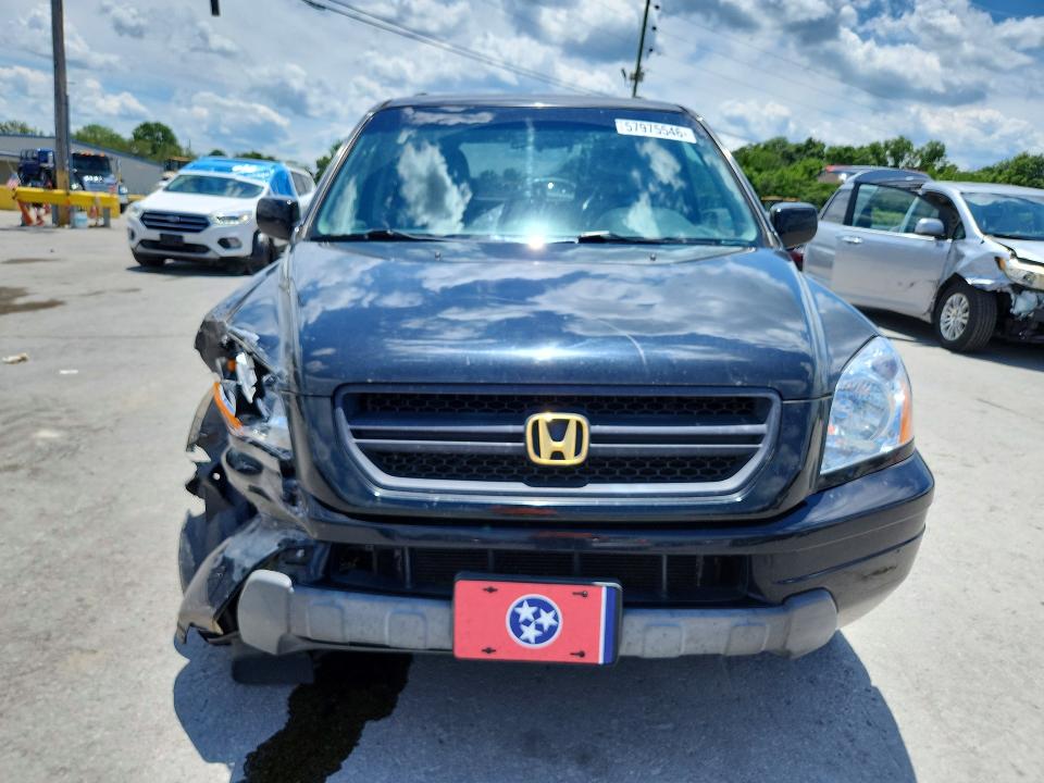 57975546 :رقم المزاد ، 2HKYF18524H508146 vin ، 2004 Honda Pilot مزاد بيع