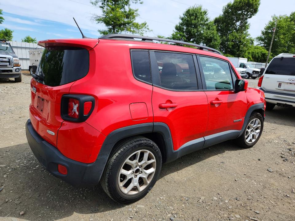 2016 Jeep Renegade მანქანა იყიდება აუქციონზე, vin: ZACCJABT6GPD08141, აუქციონის ნომერი: 58031116
